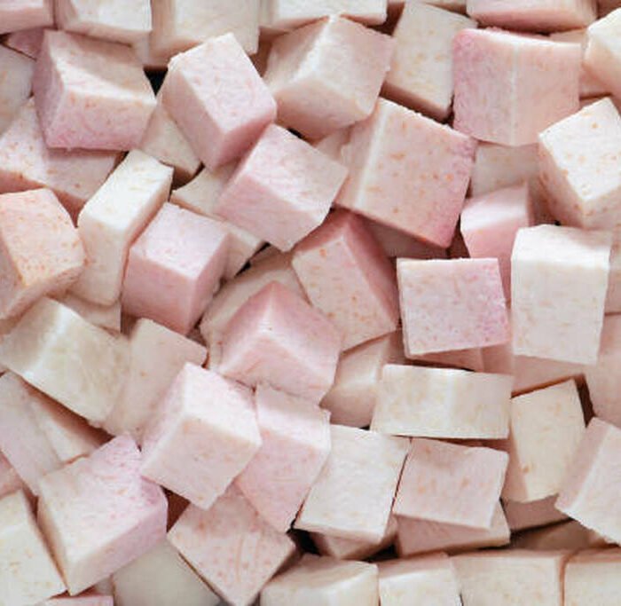 قلقاس مكعبات Taro Cubes