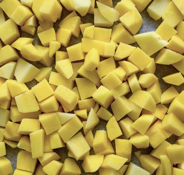 بطاطس مكعبات Potatoes Cubes